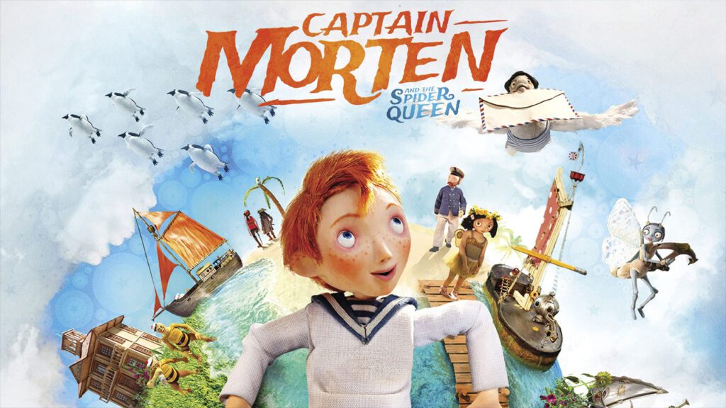 کاور انیمیشن Captain Morten and the Spider Queen 2018