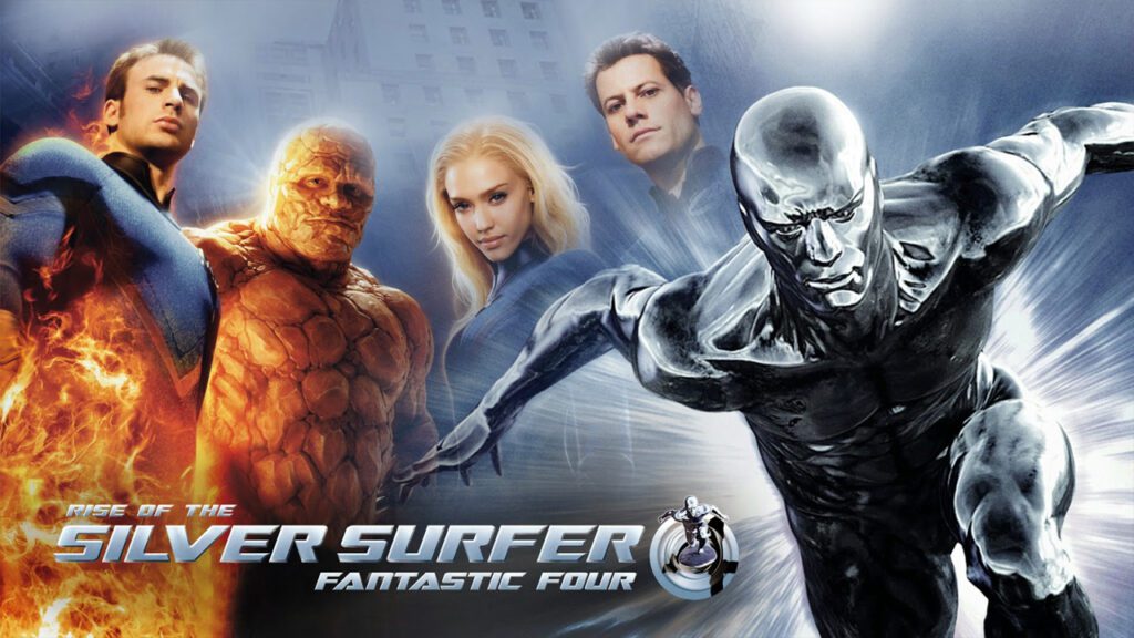 کاور فیلم Fantastic Four: Rise of the Silver Surfer 2007
